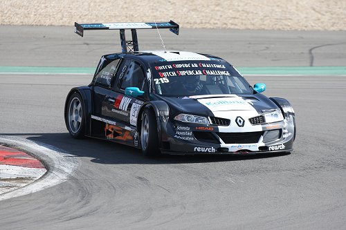 Nick van der Valk en Erol Ertan in Dutch Super Car Challenge